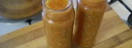 аджика из помидоров и перца на зиму. Шаг 10