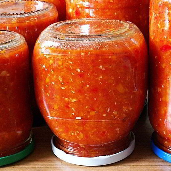 Рецепт аджики из помидоров на зиму