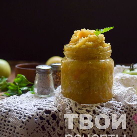 Рецепт аджики из зеленых помидор