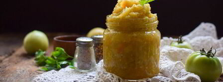 аджика из зеленых помидор. Шаг 8