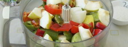 аджика из зеленых помидоров. Шаг 6