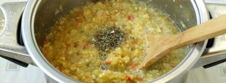 аджика из зеленых помидоров. Шаг 8