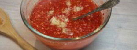 аджика на зиму без яблок. Шаг 4