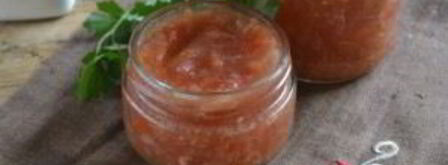 аджика с хреном сырая. Шаг 9