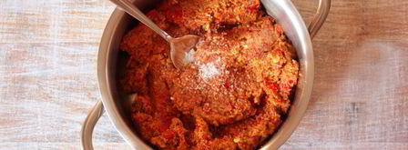 аджика с орехами. Шаг 7