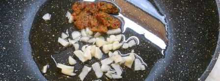 баклажаны с острым перцем и аджикой по-грузински. Шаг 5