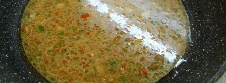 баклажаны с острым перцем и аджикой по-грузински. Шаг 6