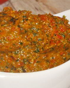 Грузинская аджика с орехами на зиму