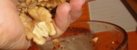 грузинская аджика с орехами на зиму. Шаг 5