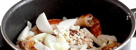 курица в маринаде из аджики. Шаг 8