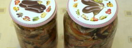 баклажаны по-корейски на зиму. Шаг 9