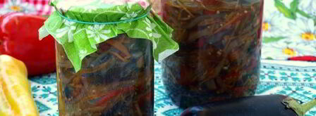 баклажаны по-корейски на зиму. Шаг 12