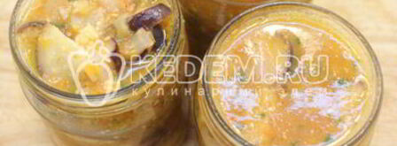 баклажаны порезанные ломтиками. Шаг 7