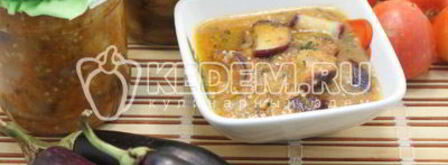 баклажаны порезанные ломтиками. Шаг 9