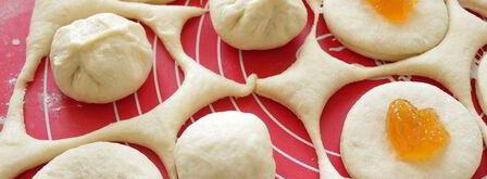 бухтели с абрикосовым джемом. Шаг 8