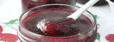 джем из черной смородины с вишней и яблоком. Шаг 4