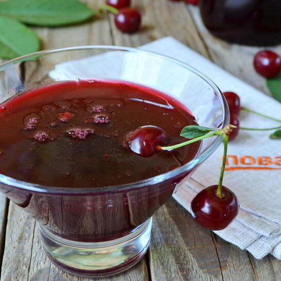 Рецепт джема из вишни без косточек на зиму