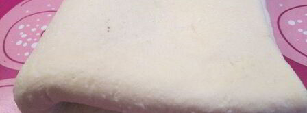 елочка с джемом из творожно-слоеного теста. Шаг 3