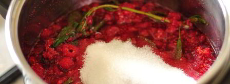 малиновый джем с мятой. Шаг 4