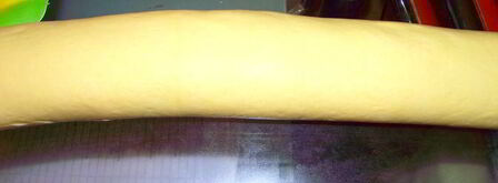 нежный рулет с джемом. Шаг 7