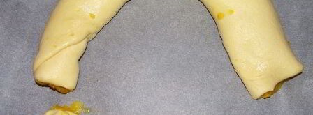 нежный рулет с джемом. Шаг 8