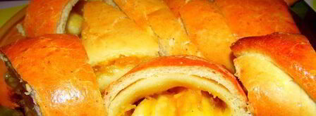 нежный рулет с джемом. Шаг 11