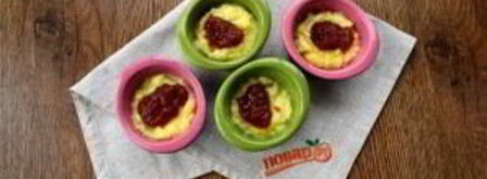 рисовый пудинг с джемом. Шаг 4