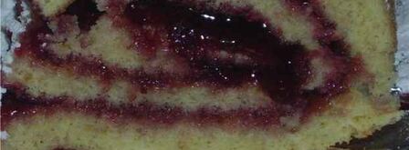 рулет с джемом. Шаг 15