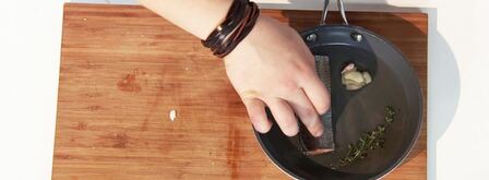 сельдь конфи с пармантье и свекольным джемом. Шаг 10