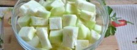 кабачки в чесночном соусе на зиму. Шаг 3