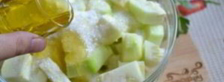 кабачки в чесночном соусе на зиму. Шаг 7