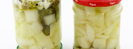 капуста кольраби на зиму. Шаг 8