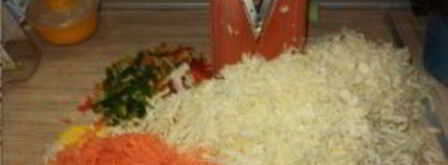 капуста с хреном на зиму. Шаг 5