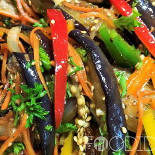 Рецепт хе из баклажанов