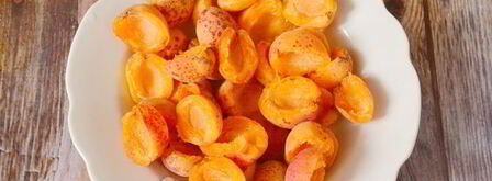 компот из абрикосов с лимоном и апельсином на зиму. Шаг 9