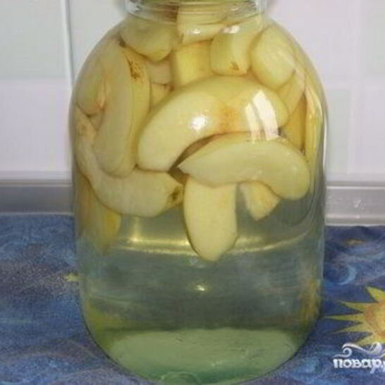 Рецепт компота из айвы на зиму