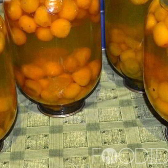 Рецепт компота из алычи