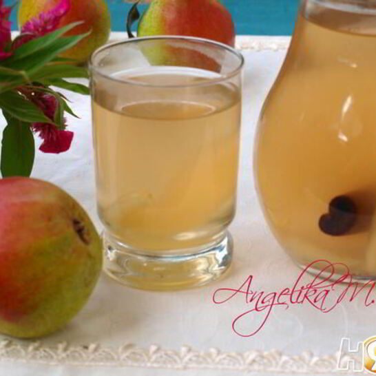 Рецепт компота из груш с корицей