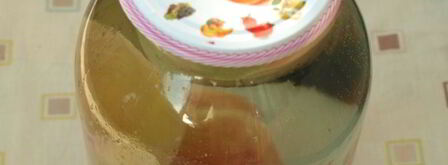 компот из персиков на зиму. Шаг 4