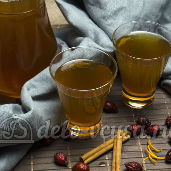 Рецепт компота из шиповника