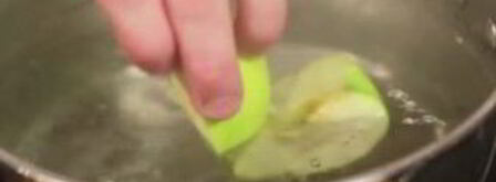 компот из слив и яблок. Шаг 5