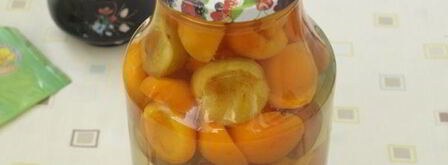 компот из сливы и абрикоса на зиму. Шаг 9