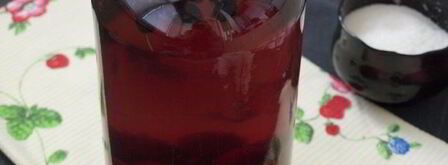 компот из вишни с шелковицей на зиму. Шаг 6