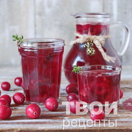 Рецепт компота из ягод