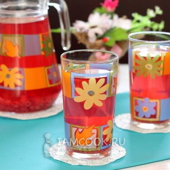 Рецепт компота из замороженной красной смородины