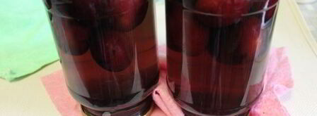 сливовый компот с косточками на зиму. Шаг 13