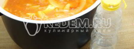 лечо из кабачков в мультиварке. Шаг 10