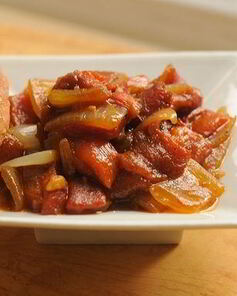 Лечо из перца и лука