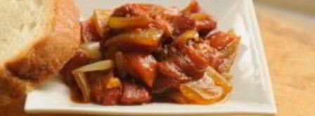 лечо из перца и лука. Шаг 13