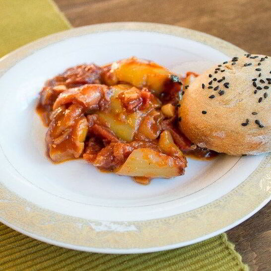 Рецепт лечо из перца и помидоров